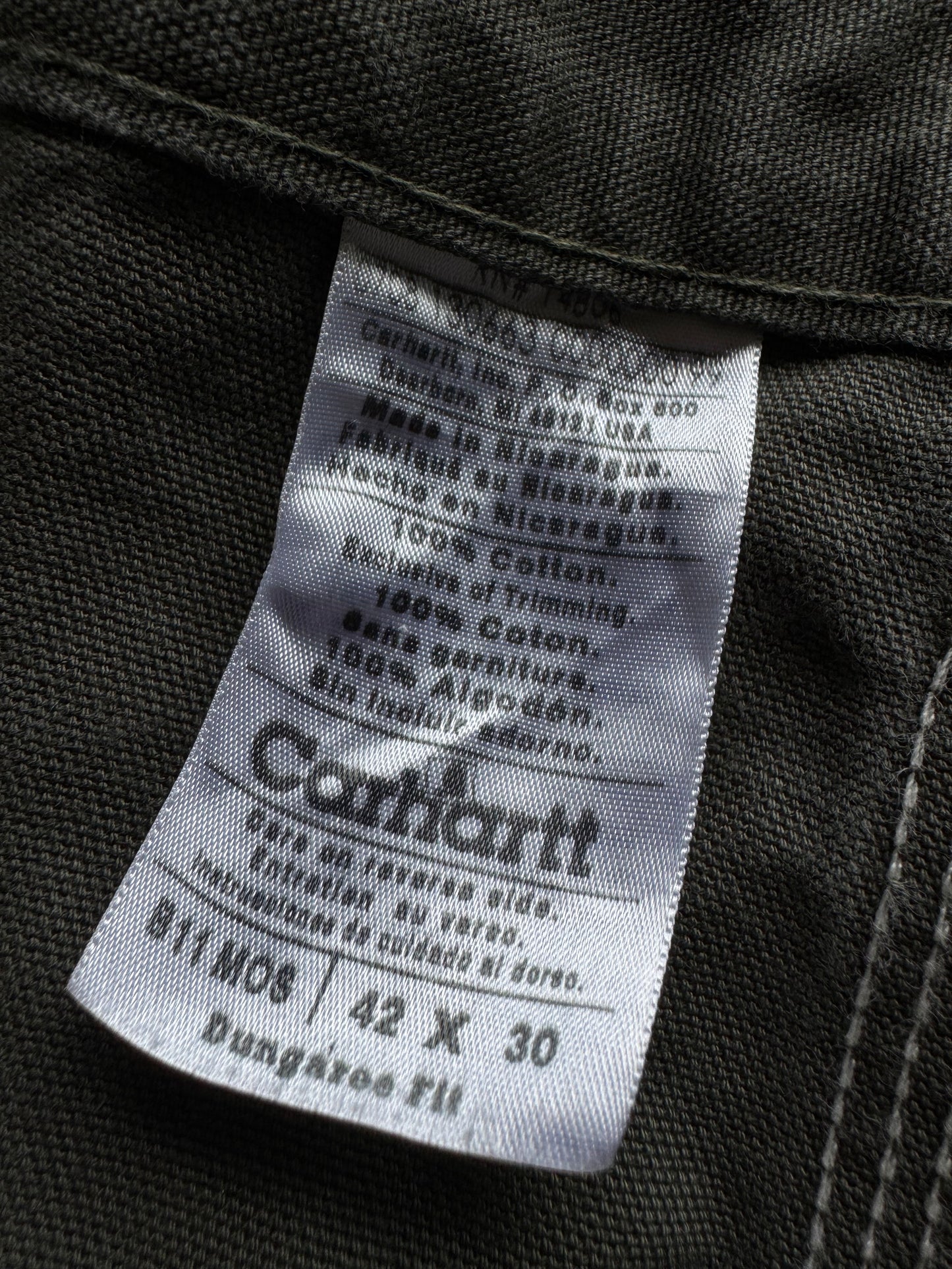 ✱ VINTAGE CARHARTT B11 WORK PANT CARPINTERO 90’S OG ✱