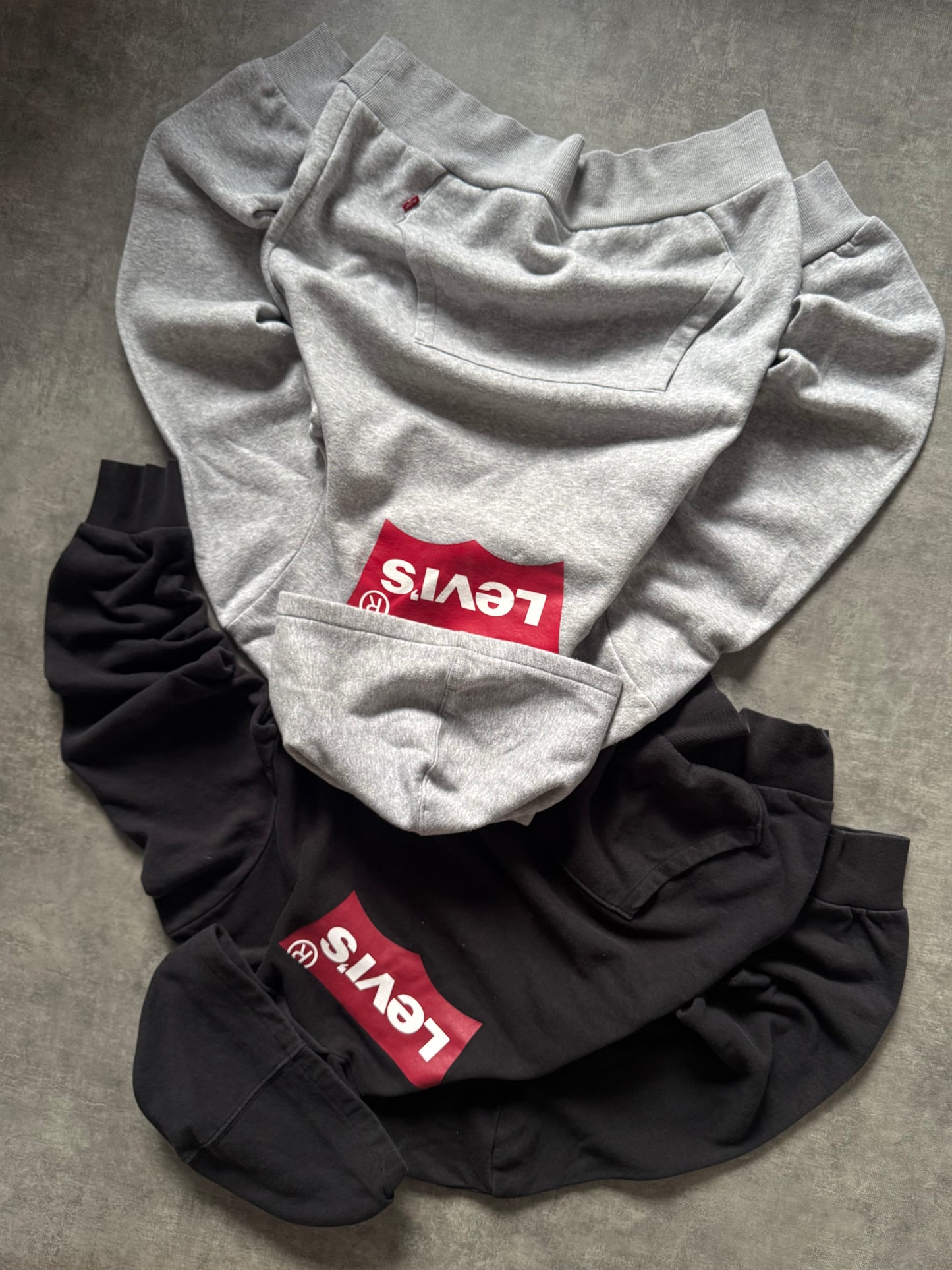 ✱ DUO LEVI’S OG BIG LOGOS 1993 HOODIES SF CALIFORNIA ✱