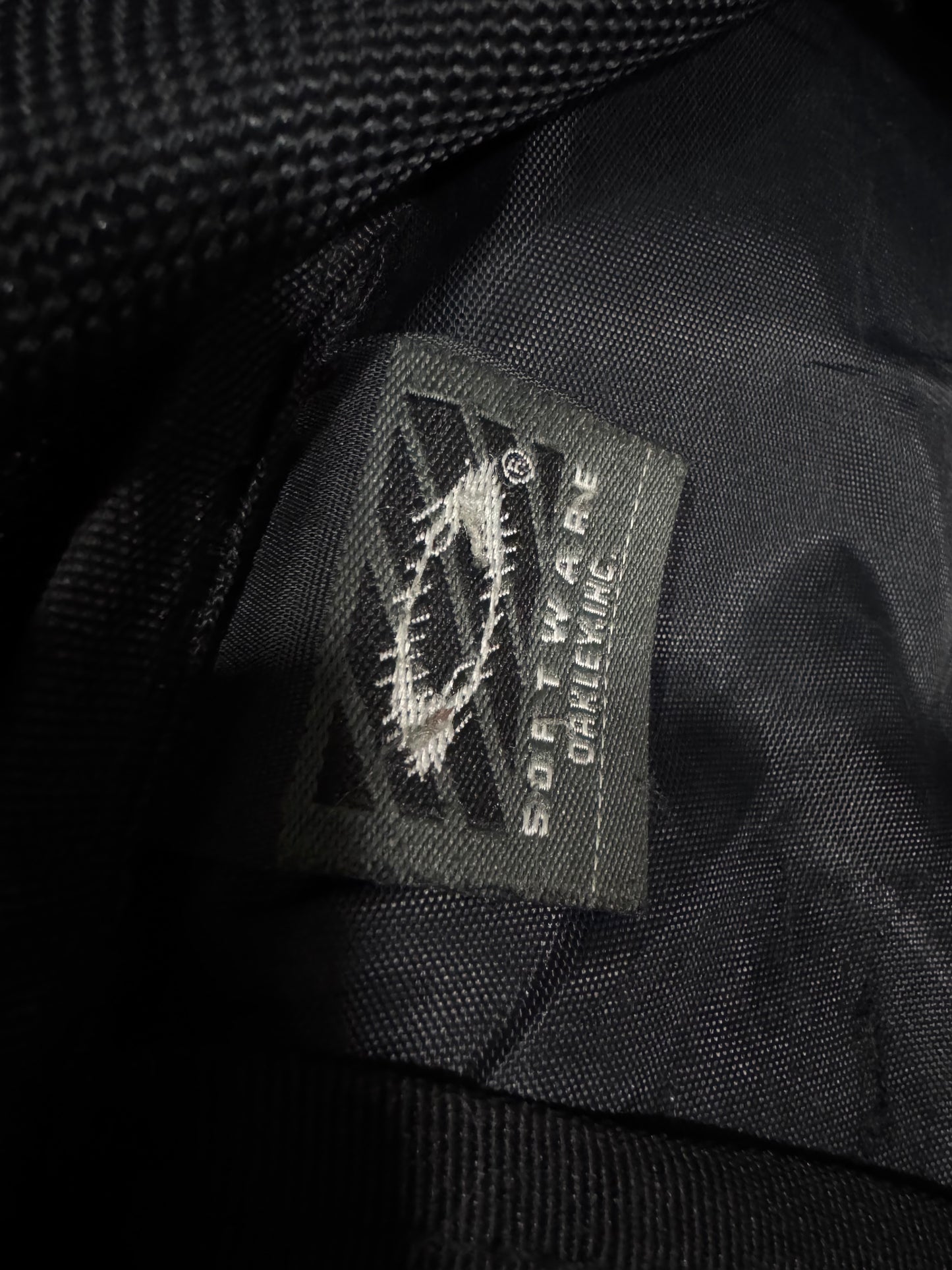 ✱ BACK PACK OAKLEY RARE PIECE RETRO BOX LOGO ANTIGUO BLACK OG