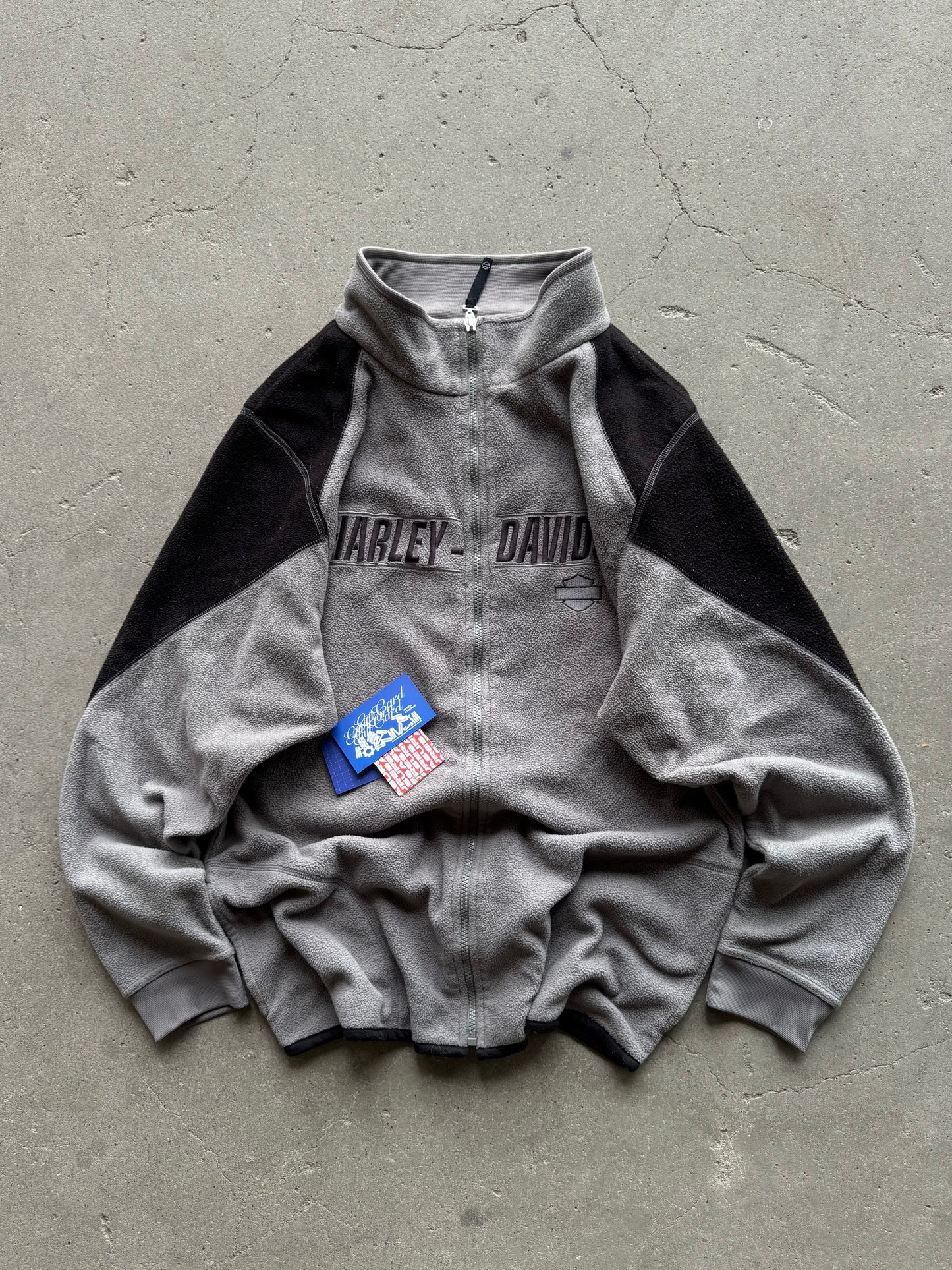 ✱ HARLEY DAVIDSON SWEATSHIRT-POLAR VINTAGE BOX LOGO RETRO OG ✱