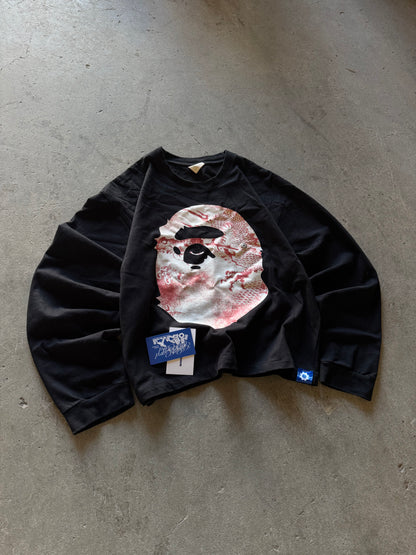 ✱ LONG SLEVEE ARCHIFXBAPE CUSTOM RED CAMO OG ✱