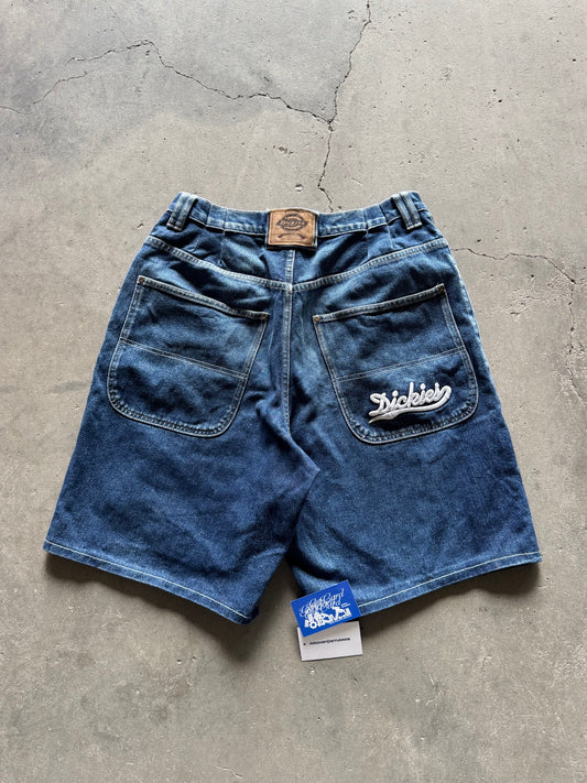 ✱ DICKIES VINTAGE BIG DADDY HIP HOP BERMUDA EN DENIM OG ✱
