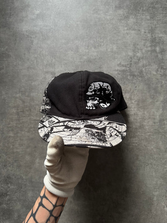 ✱ CAPS JAM & NEW ERA METAL MULISHA  90’S BOX LOGO REDSKULL PIEZA OG ✱