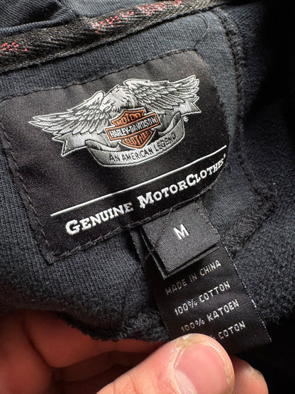 ✱ HARLEY DAVIDSON VINTAGE FULL ZIPPER BOX LOGO OG ✱