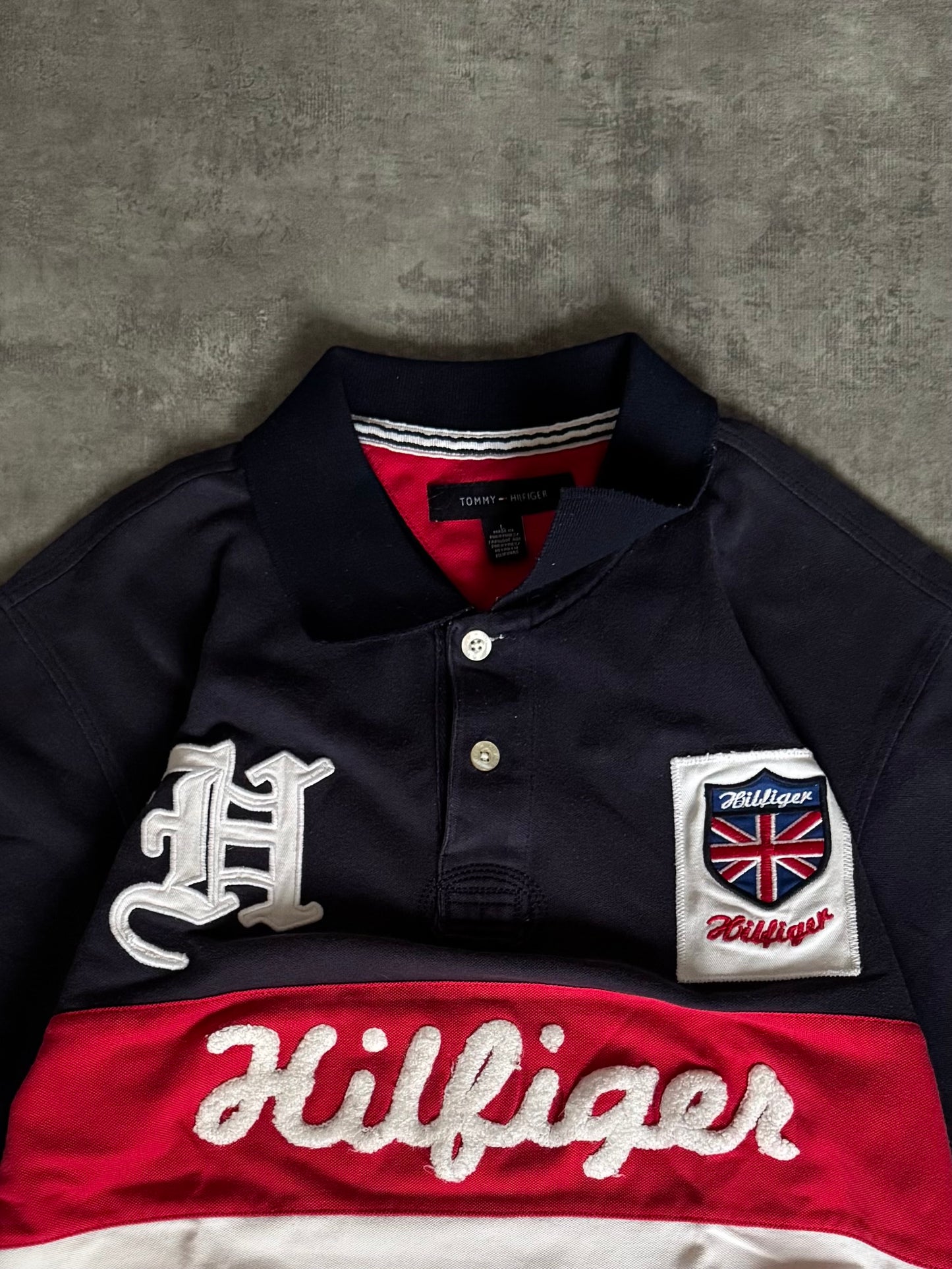 ✱ POLO TOMMY HILFIGER INGLATERRA RARE PIECE 90’S VINTAGE OG ✱