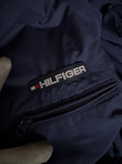 ✱ TOMMY HILFIGER BOMBER JACKET BIG LOGO 90’S DOBLE FAZ OG ✱