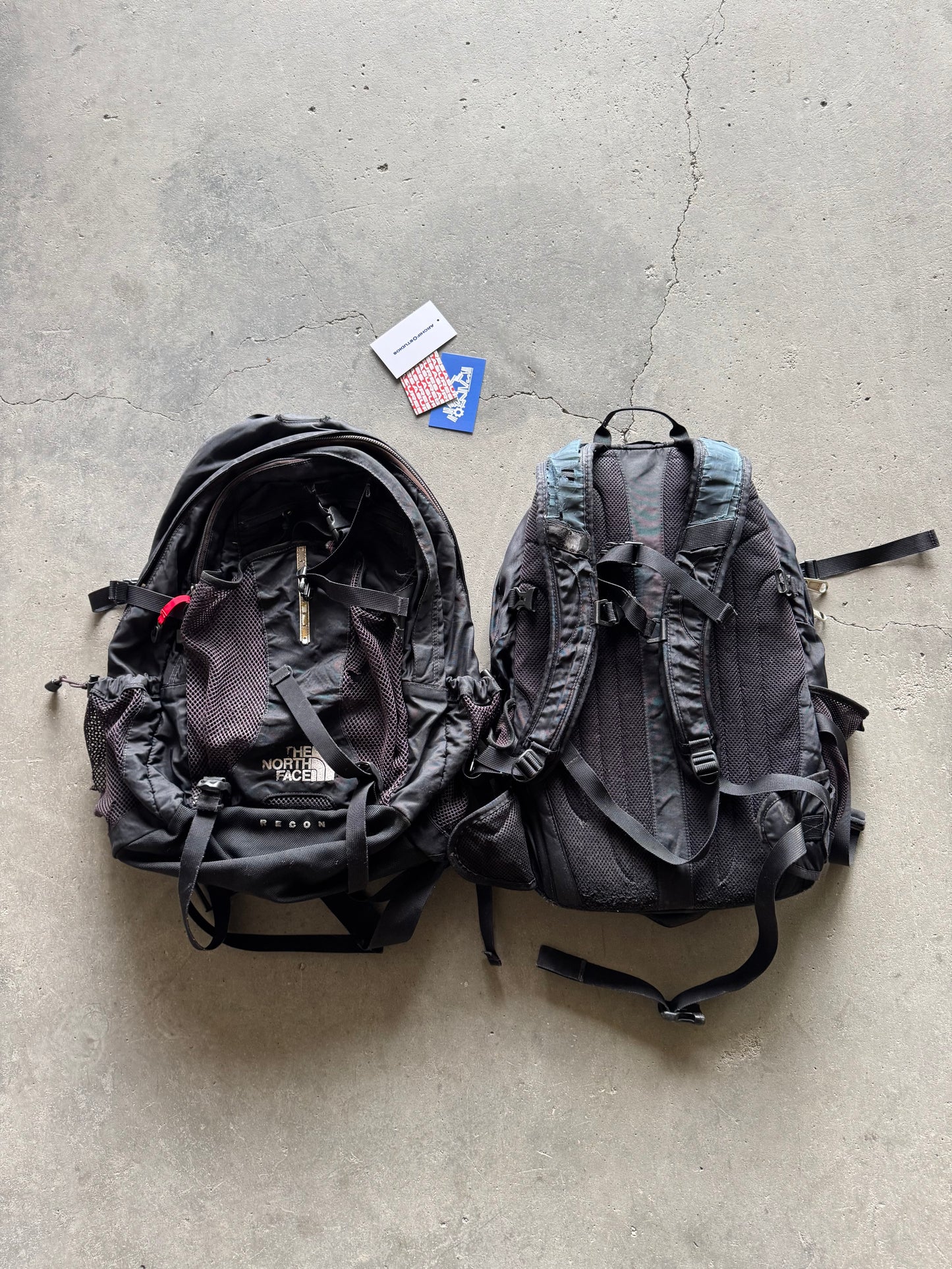 ✱ THE NORTH FACE BACKPACK HOT SHOT BLACK VINTAGE OG ✱