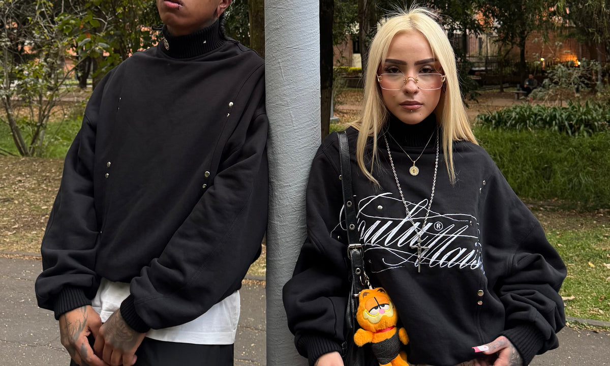 ✱ HOODIE CUELLO TORTUGA NOTHING TO EXPRESS VOULU OG ✱