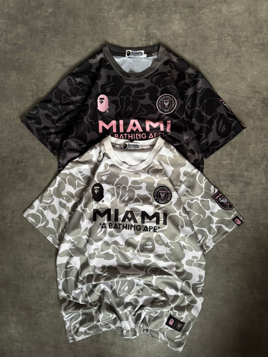 ✱ DUO MIAMI ABATHING APE EST 1993 T-SHIRTS DEPORTIVAS ✱