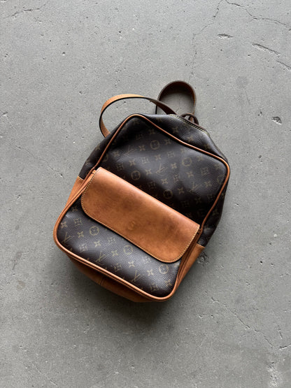✱ LOUIS VOUITON PRE-OWEN VINTAGE MONTSOURIS GM BACKPACK EN CUERO ✱