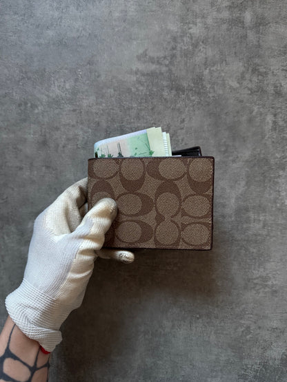✱ WALLETS COACH R892 & F66551 & LOUIS VUITTON CLASICAS EN CUERO ✱
