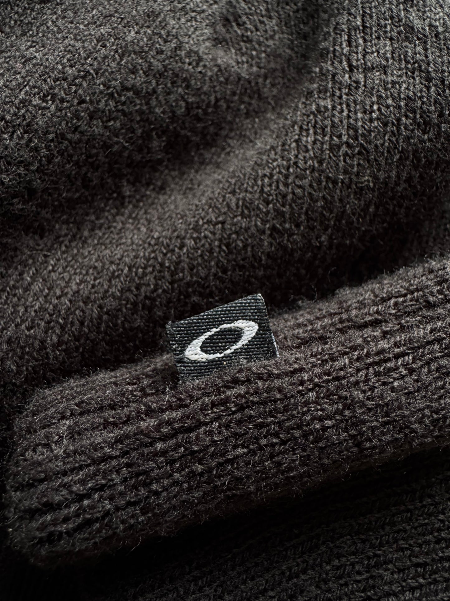 ✱ BEANIE OAKLEY BOX LOGO BLACK VINTAGE OG ✱