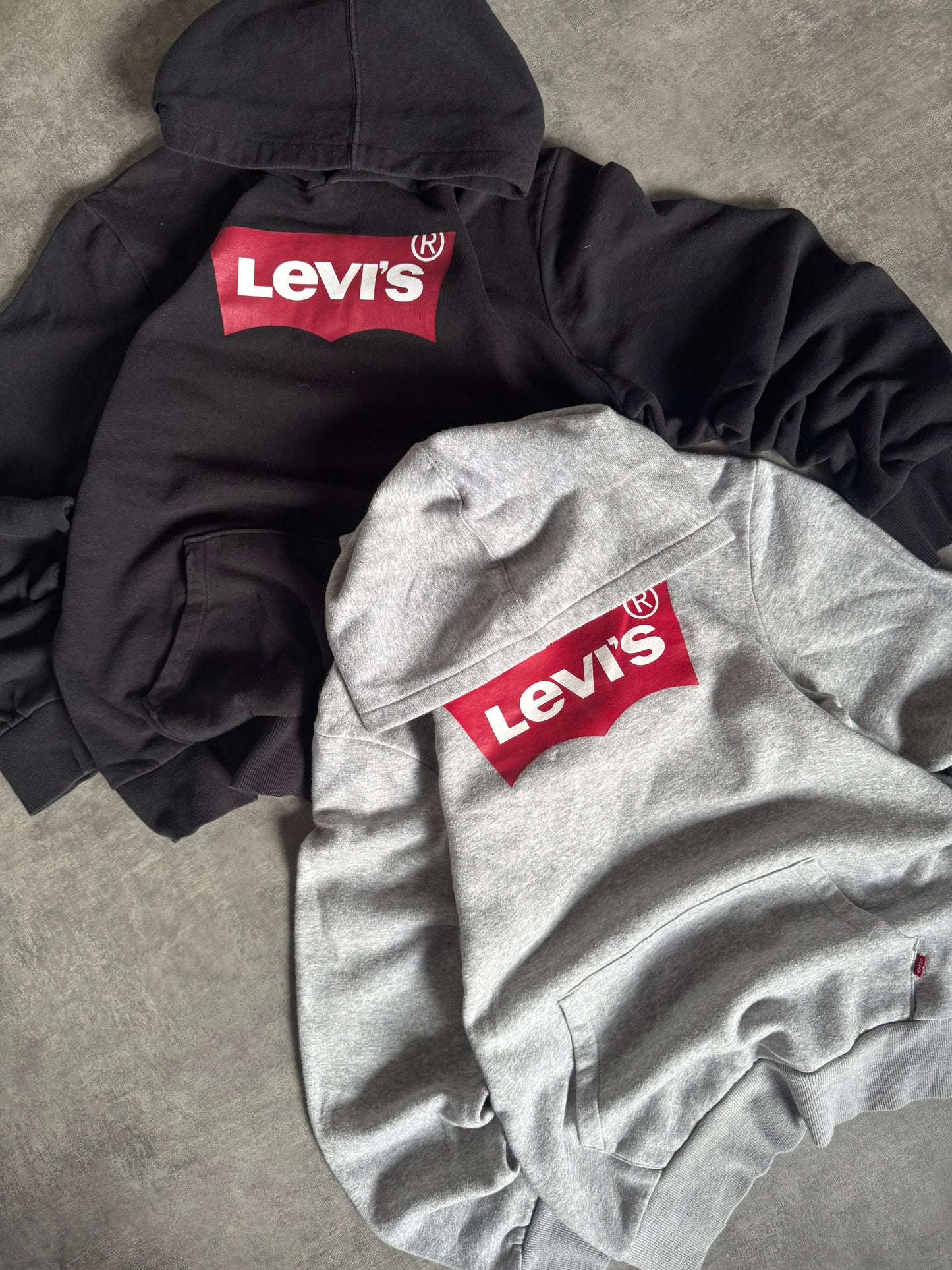✱ DUO LEVI’S OG BIG LOGOS 1993 HOODIES SF CALIFORNIA ✱