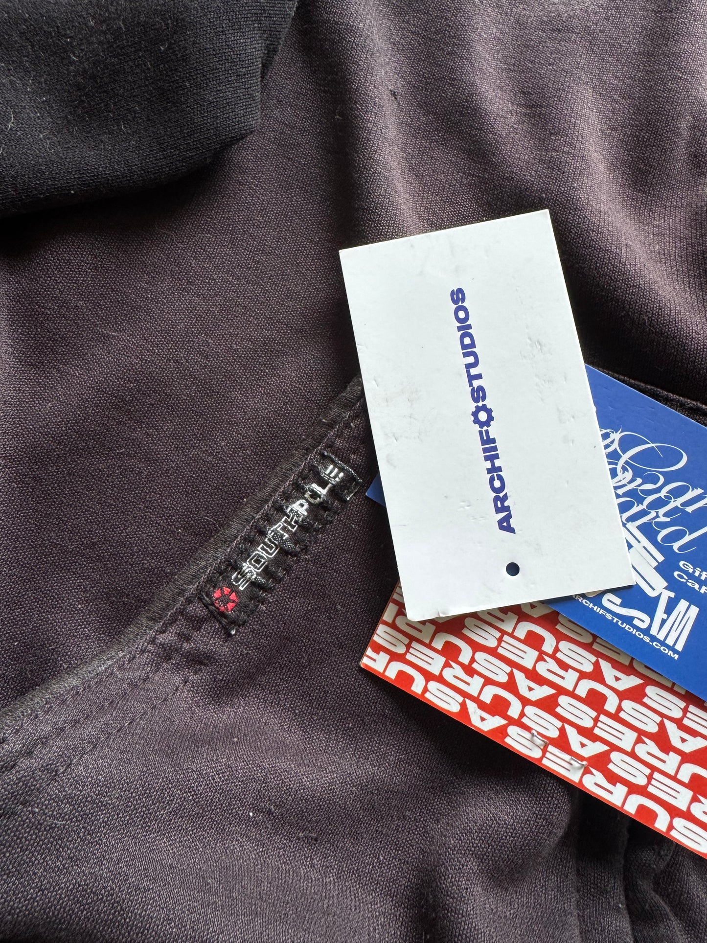 ✱ SOUTHPOLE MADE IN USA ZIPPER BOX LOGO VINTAGE 1&1 OG ✱