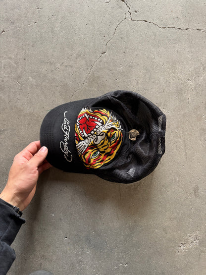 ✱ ED HARDY HAT HARDY BOX LOGO TIGER 2000’S OG ✱
