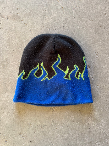 ✱ BEANIE CACTUS JACK FIRE BLUE AND BLACK ✱