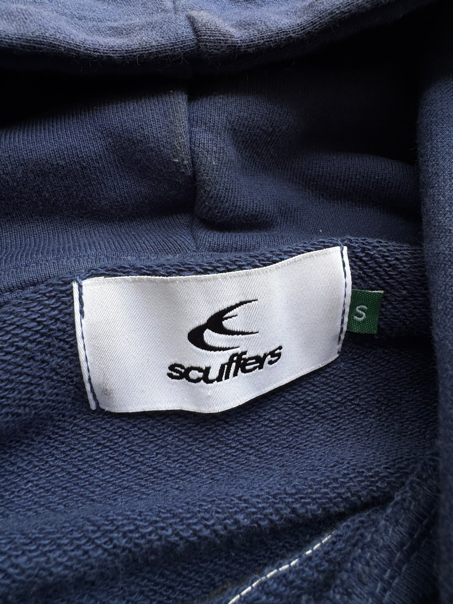 ✱ SCUFFERS HOODIE BLUE BOX FIT OG ✱