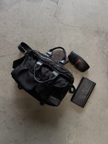 ✱ DIÉSEL HELMET VINTAGE BAG TACTIC F-CLÓSE BRIEFCASE OG ✱