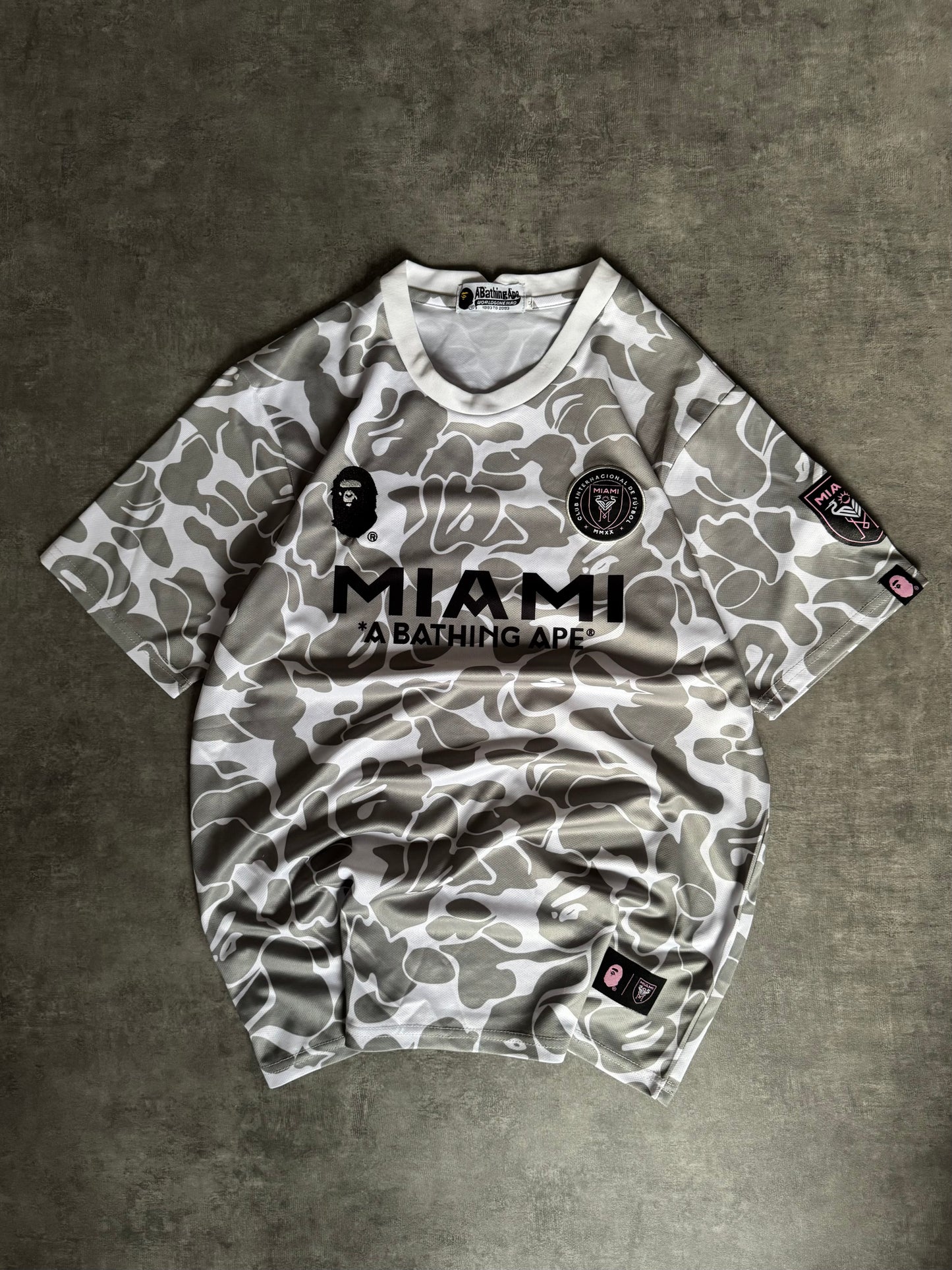 ✱ DUO MIAMI ABATHING APE EST 1993 T-SHIRTS DEPORTIVAS ✱