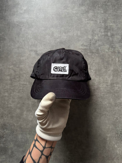 ✱ ECKO UNLTD HAT PANEL BOX LOGO BLACK OG ✱