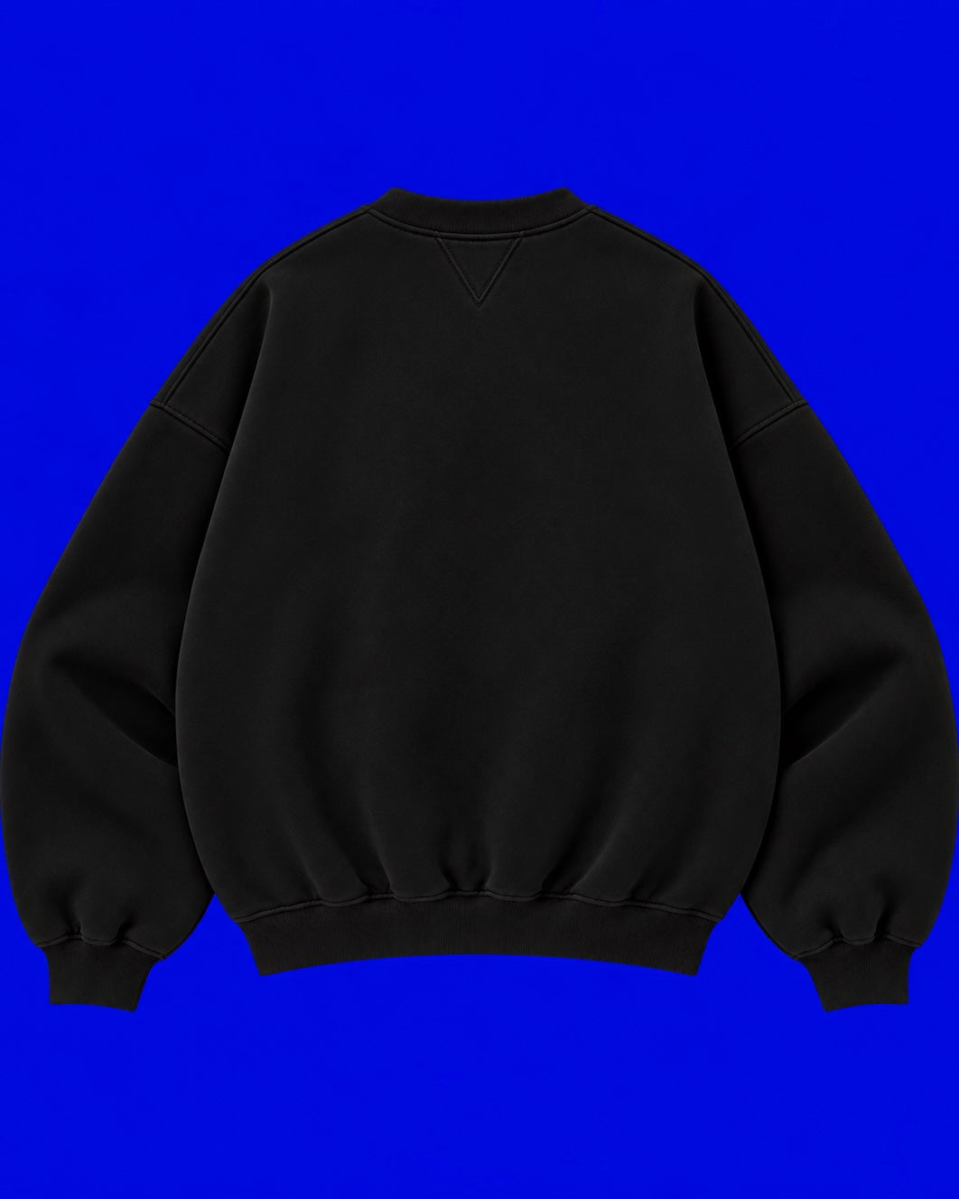 ✱ CREWNECK DOUBLE WIDTH SKULLS3 FACE BLACK OG ✱
