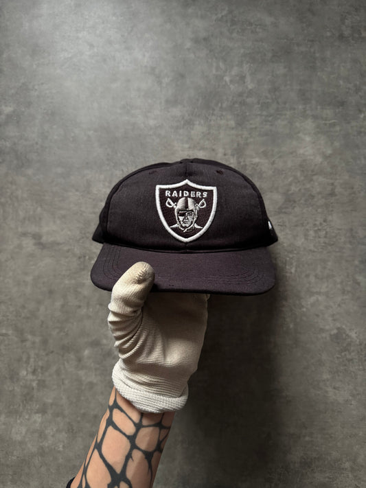 ✱ RAIDERS HAT OLD SHCOOL NFL 2000’S VINTAGE RARE BOX LOGO ✱