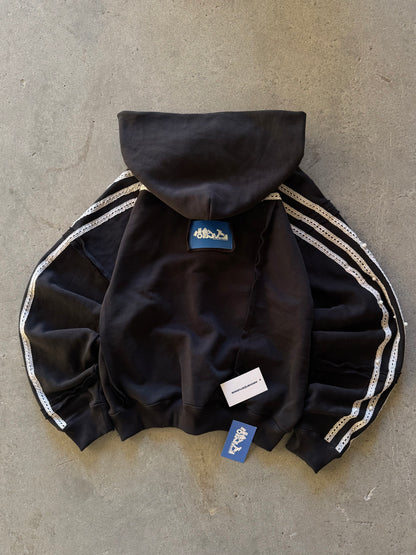 ✱ ARCHIF CASE DOUBLE ZIPPER CUSTOM ADIDAS 1&1 BLACK OG ✱