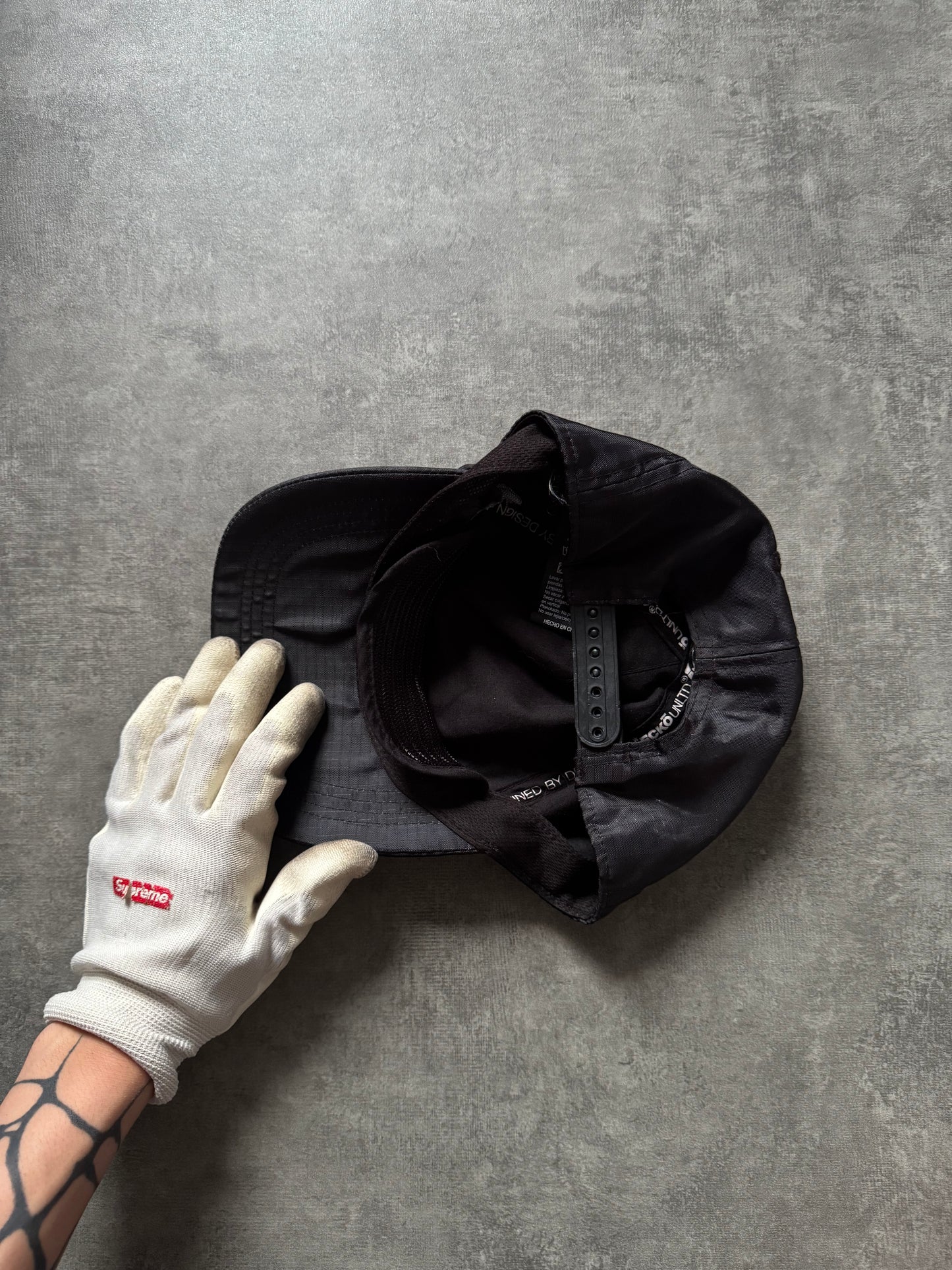 ✱ ECKO UNLTD HAT PANEL BOX LOGO BLACK OG ✱