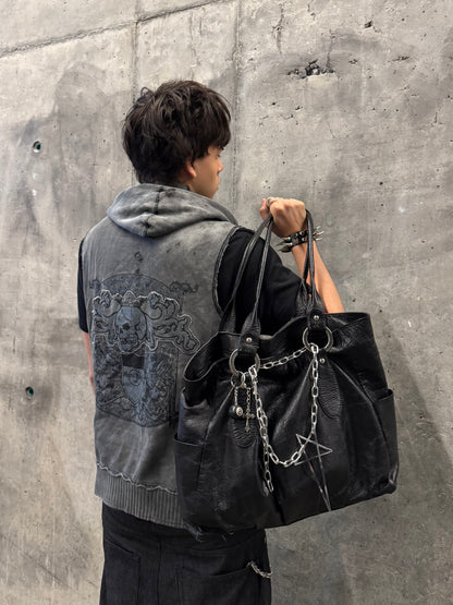 ✱ HARD ROCK CAFÉ SKULL GREY VINTAGE CUSTOM OG ✱