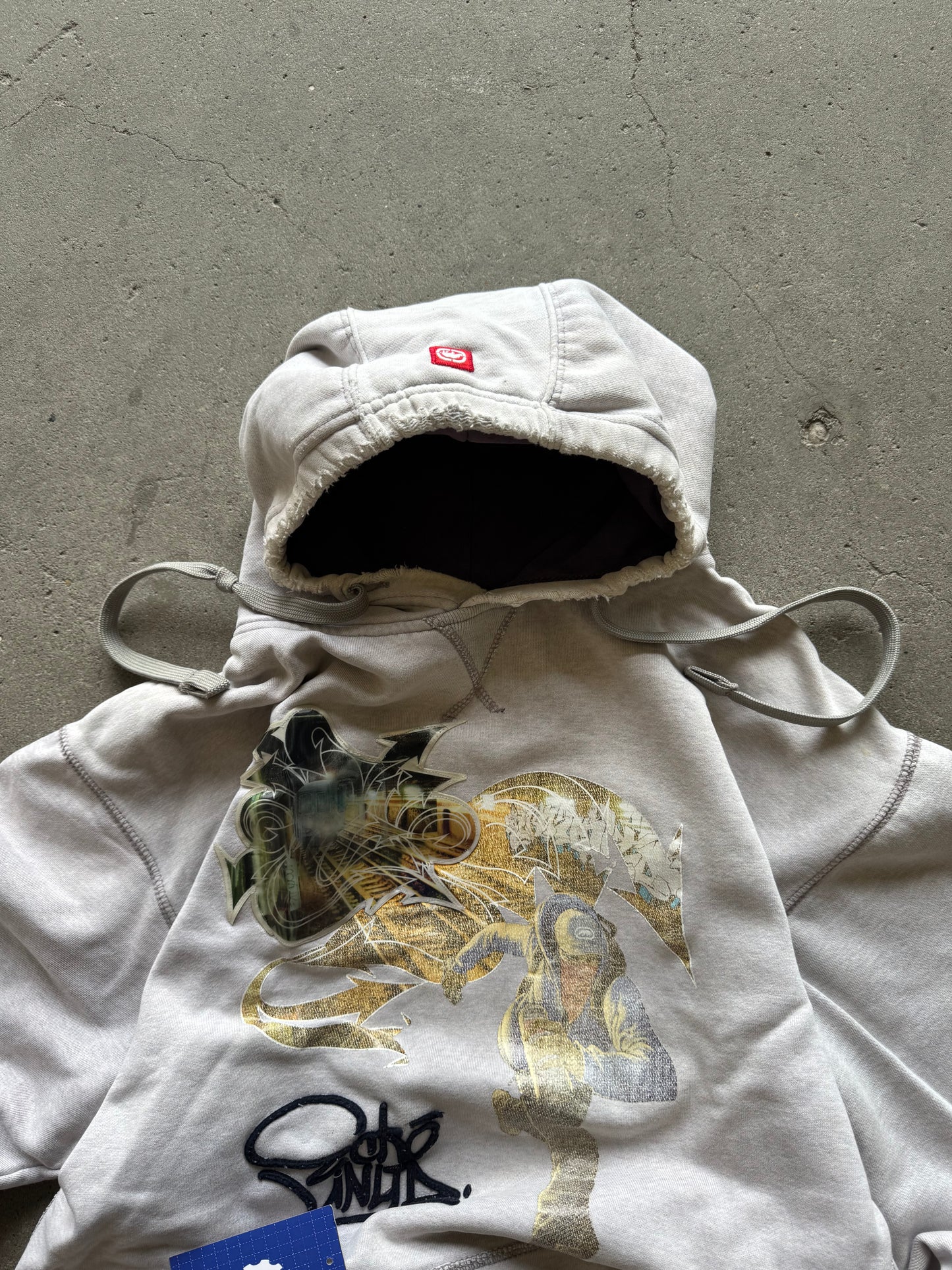 ✱ ECKO UNTLD ZIPPER WHITE VINTAGE 1&1 OG ✱