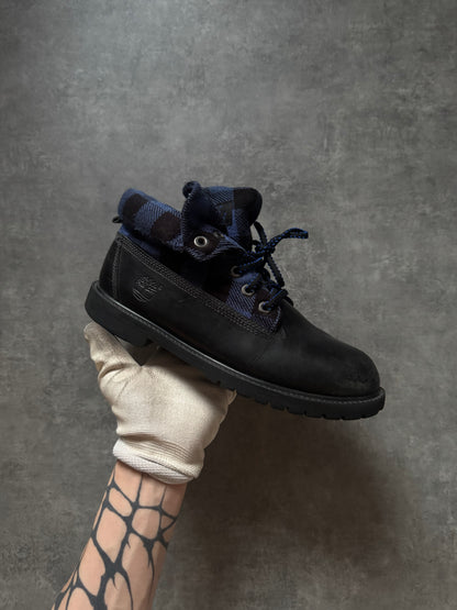 ✱ RARE TIMBERLAND BOOTS CATERPILLAR LEÑADOR BLUE OF BLACK OG ✱