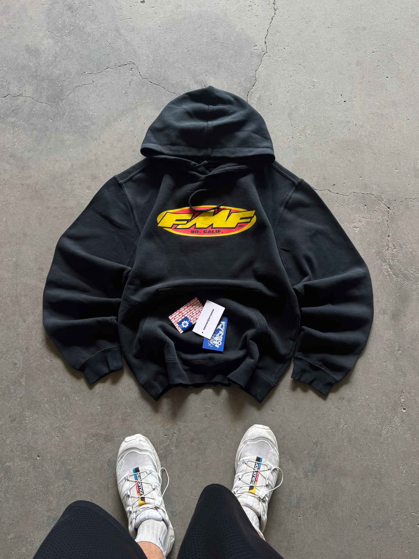 ✱ FMF HOODIE RACING BOX LOGO MOTORCIYCLE OG ✱