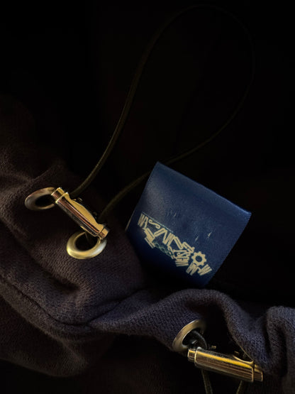 ✱ ARCHIF BAT HOODIE 1&1 DOUBLE WIDTH AZUL OSCURO OG ✱