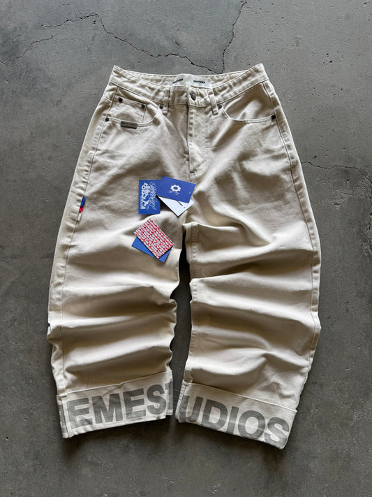 ✱ EMESTUDIOS RIOT TURNED OFF SAND PANTS FIT OG ✱