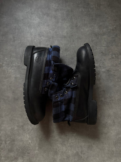✱ RARE TIMBERLAND BOOTS CATERPILLAR LEÑADOR BLUE OF BLACK OG ✱