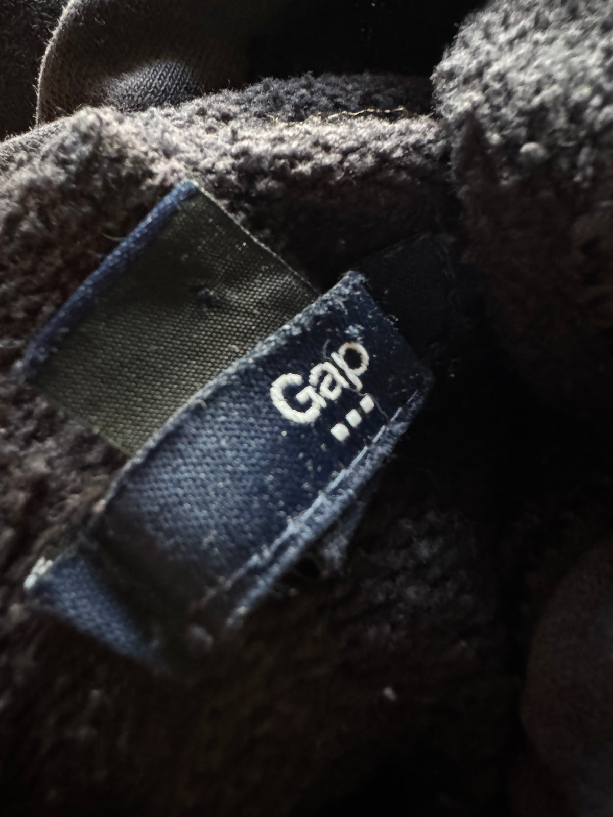 ✱ HOODIE GAP BOX LOGO 2000’S COLOR AZUL OSCURO OG
