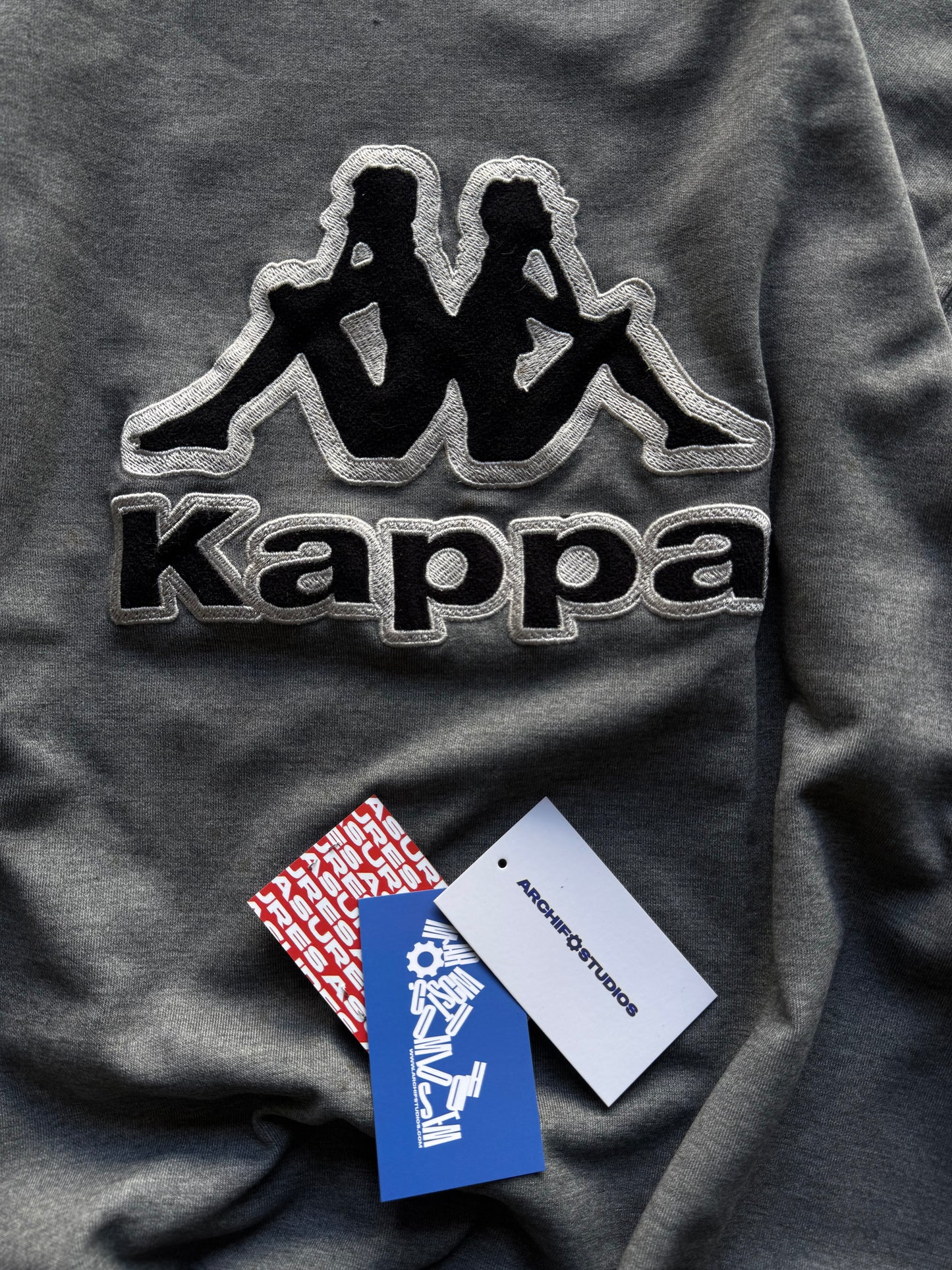 ✱ VINTAGE KAPPA BOX LOGO 90’S SWEATSHIRT GROSSE OG ✱