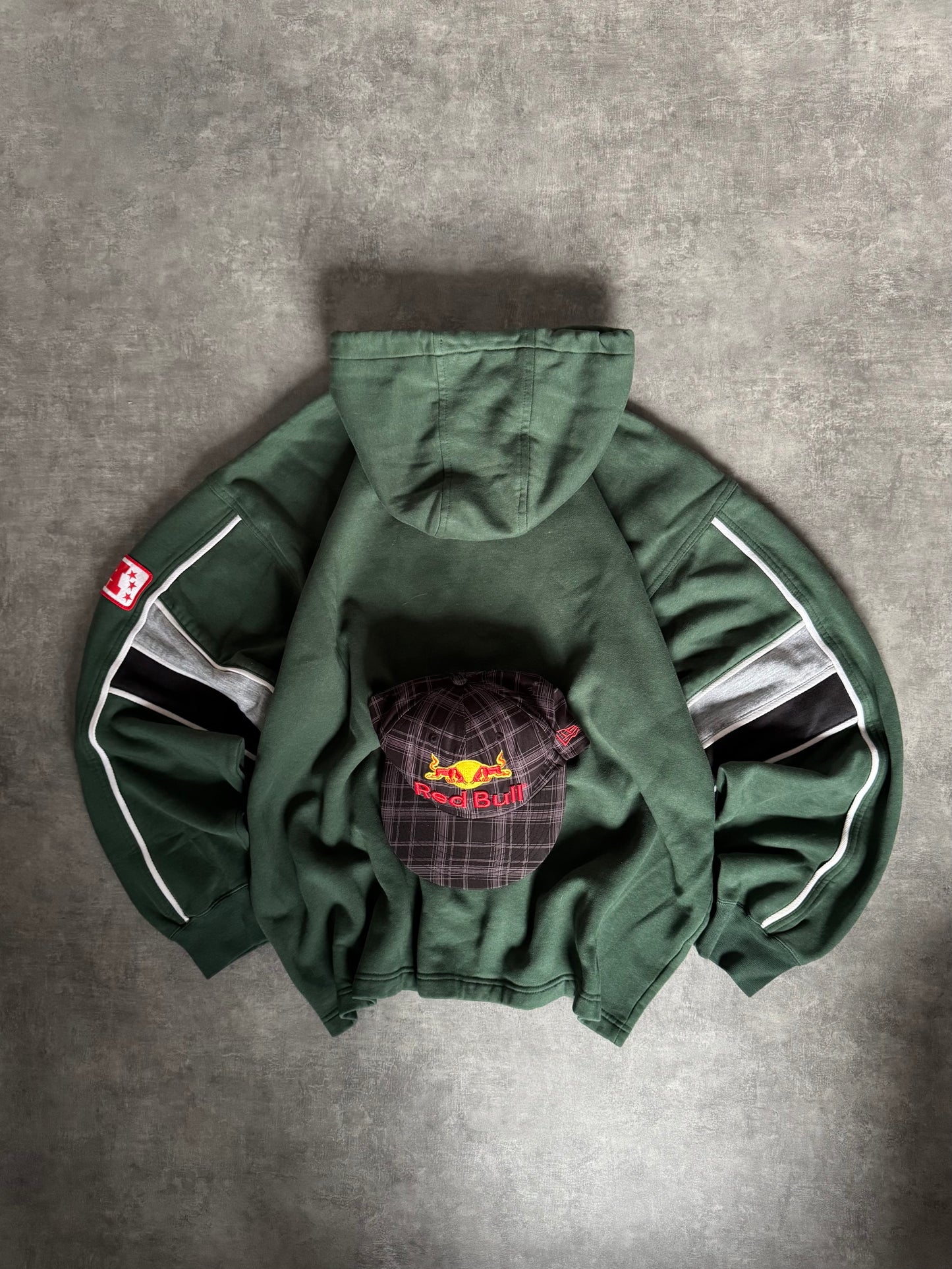 ✱ HOODIE NEW YORK JETS LEE SPORTS OG PIEZA VINTAGE DE LA NFL 90’S ✱