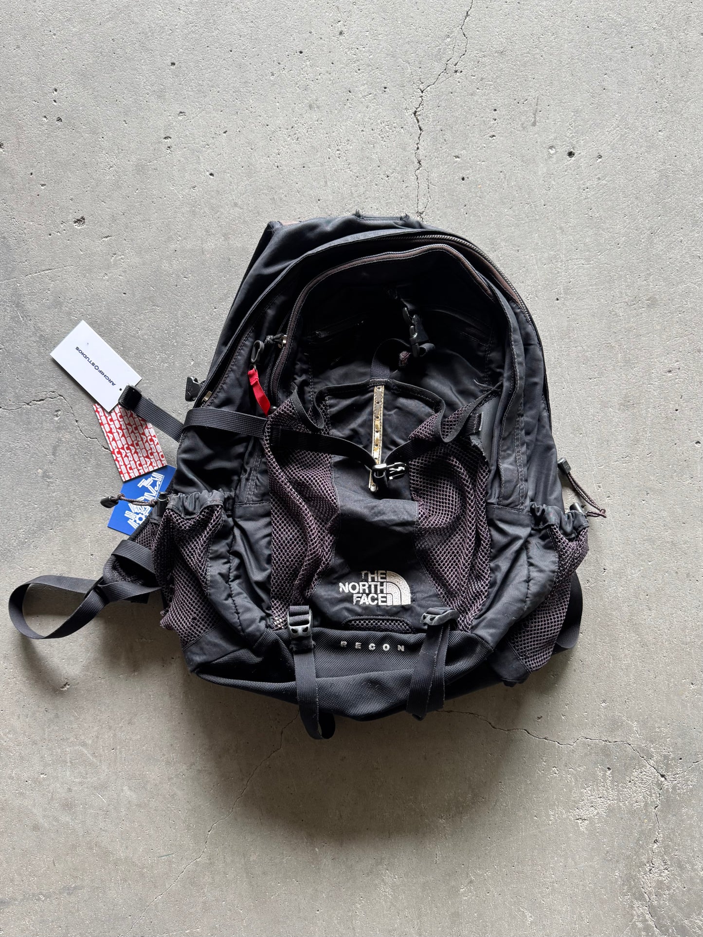 ✱ THE NORTH FACE BACKPACK RECON BLACK VINTAGE OG ✱