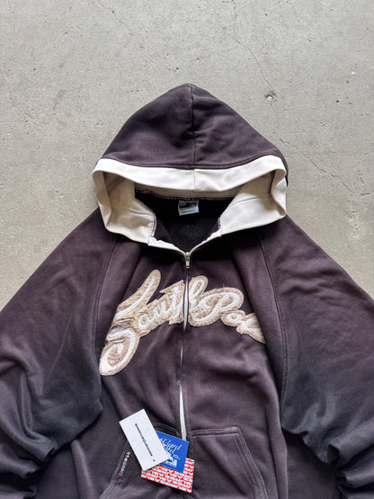✱ SOUTHPOLE MADE IN USA ZIPPER BOX LOGO VINTAGE 1&1 OG ✱