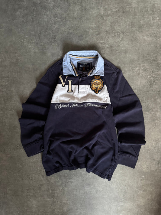 ✱ POLO LONG SLEEVE BY MMXV BASS 10 CLUB ROYAL RACQUET HONOUR ✱