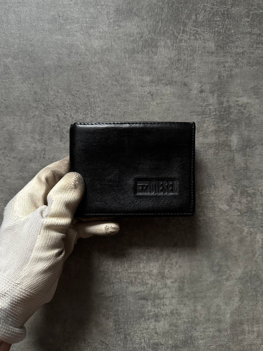 ✱ BILLETERA DIESEL 2000’S EN CUERO COLOR NEGRA OG ✱