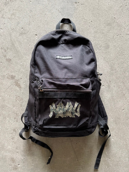 ✱ BACKPACK COLUMBIA BLACK CUSTOM NY3 PLAID CAMO OG ✱