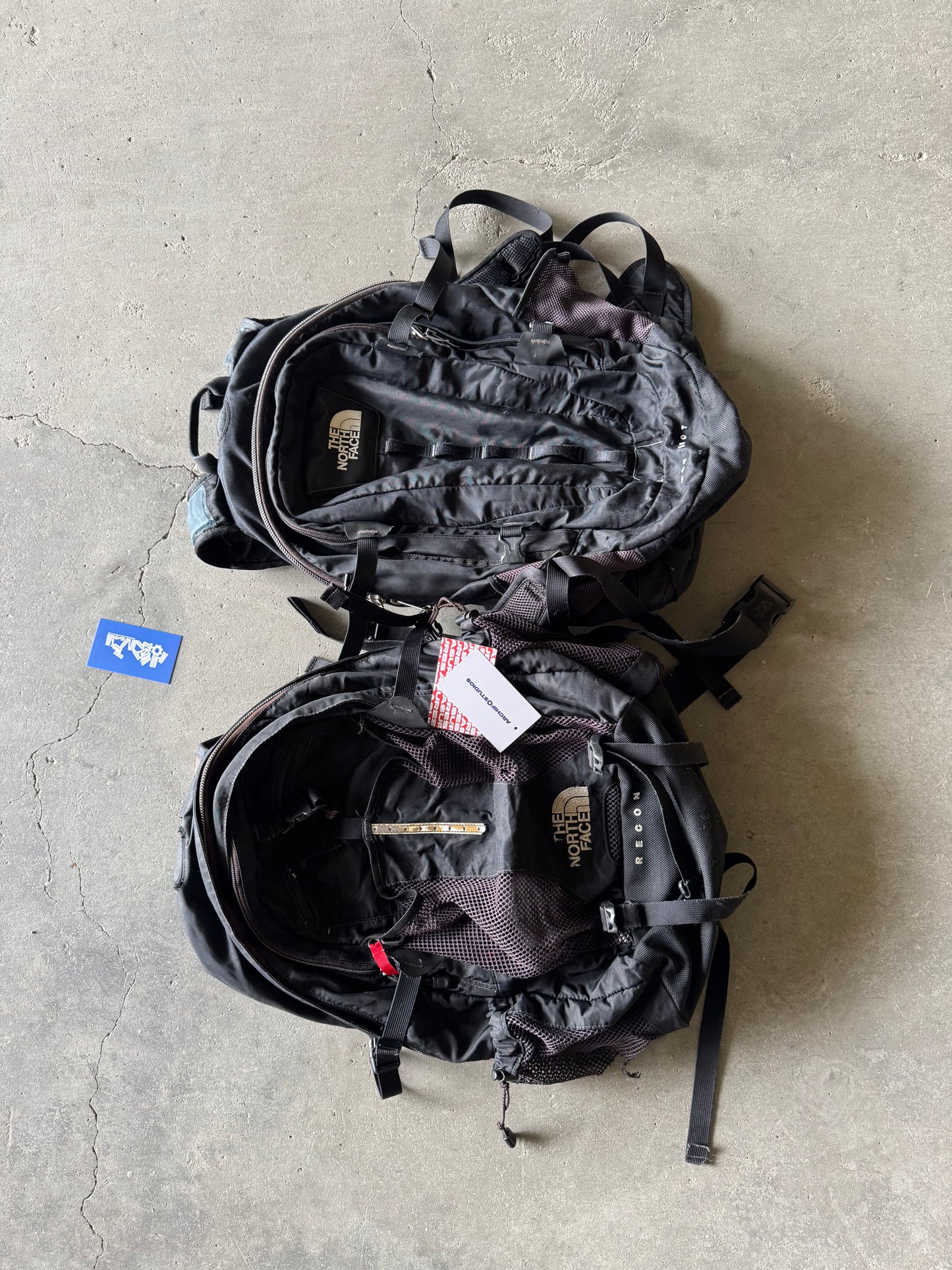 ✱ THE NORTH FACE BACKPACK HOT SHOT BLACK VINTAGE OG ✱
