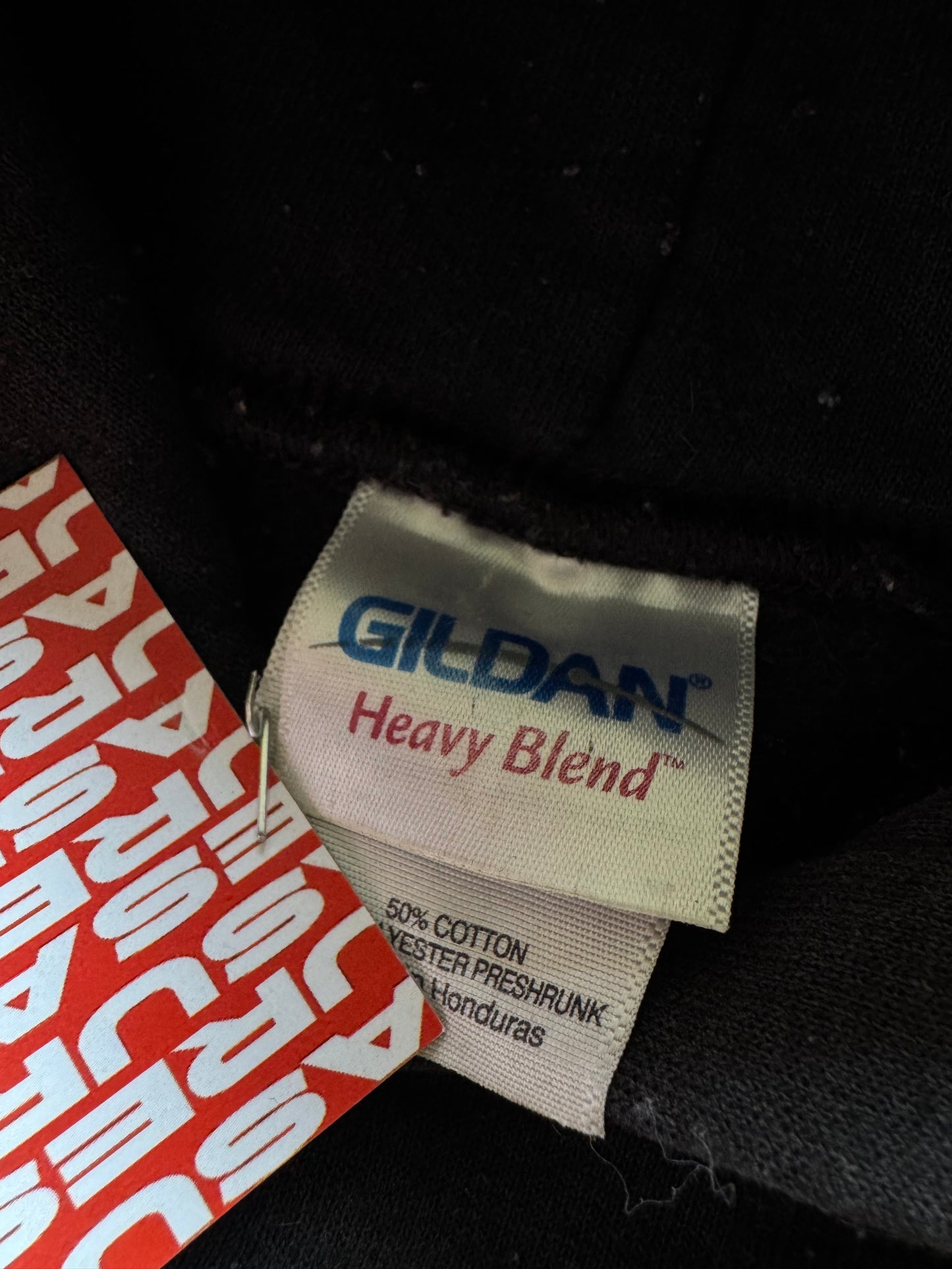 ✱ VINTAGE HOODIE GILDAN BOX LOGO 90’S OG ✱