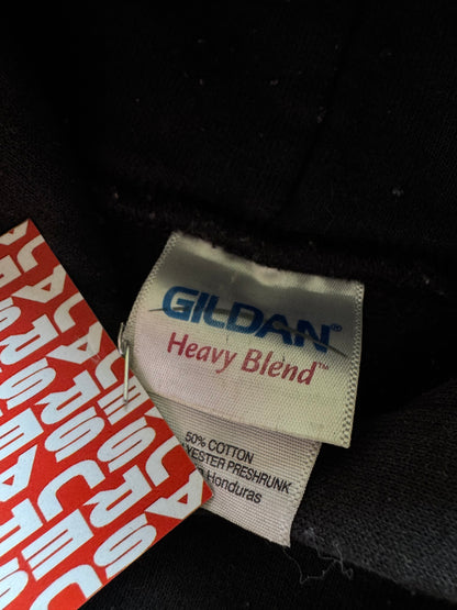 ✱ VINTAGE HOODIE GILDAN BOX LOGO 90’S OG ✱