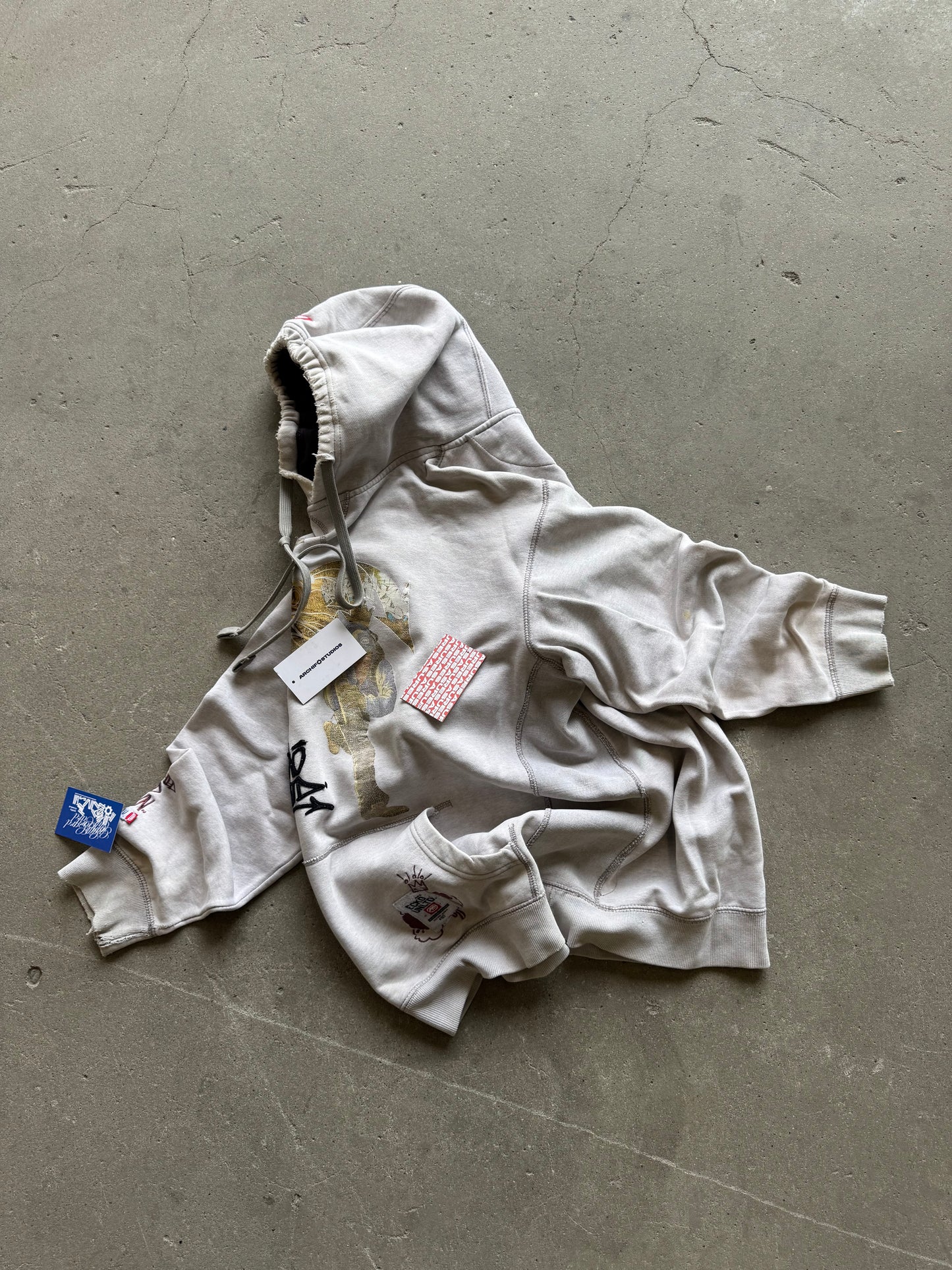 ✱ ECKO UNTLD ZIPPER WHITE VINTAGE 1&1 OG ✱