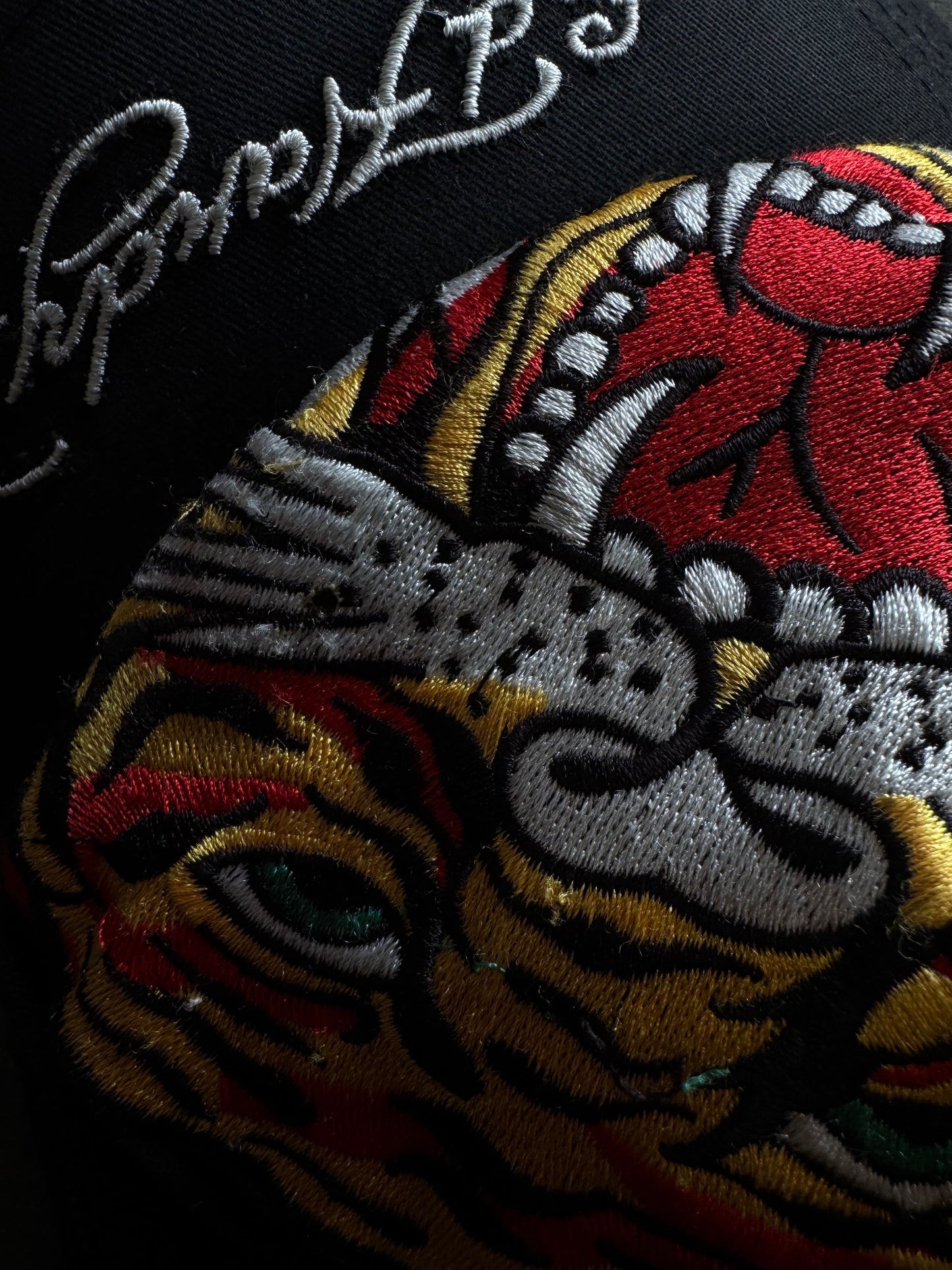 ✱ ED HARDY HAT HARDY BOX LOGO TIGER 2000’S OG ✱