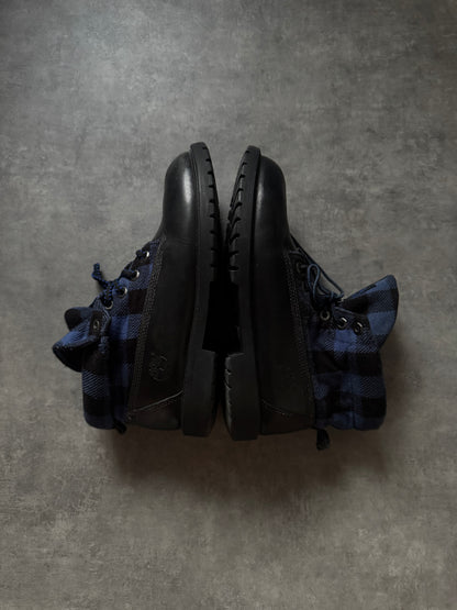 ✱ RARE TIMBERLAND BOOTS CATERPILLAR LEÑADOR BLUE OF BLACK OG ✱