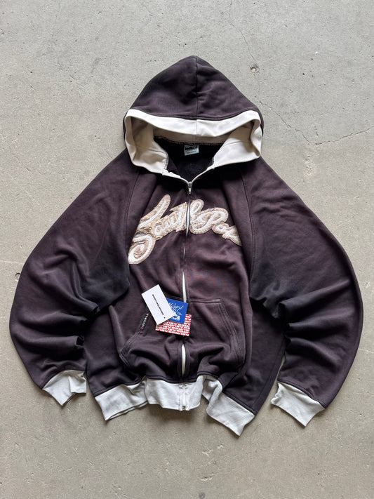 ✱ SOUTHPOLE MADE IN USA ZIPPER BOX LOGO VINTAGE 1&1 OG ✱